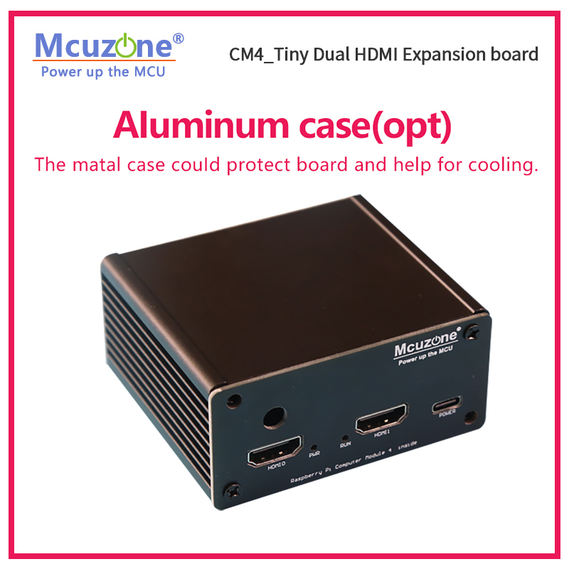 لوحة توسيع RPi CM4_Tiny، HDMI  - مراجعة Raspberry Pi Compute Module 4 Dual Camera Board وسعره