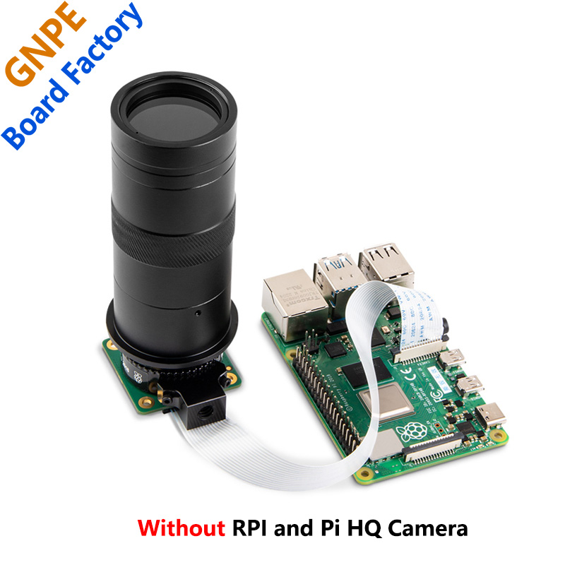 عدسة مجهر صناعية ، حامل 100X C - مراجعة Raspberry Pi Hq Camera Microscope Lens وسعره