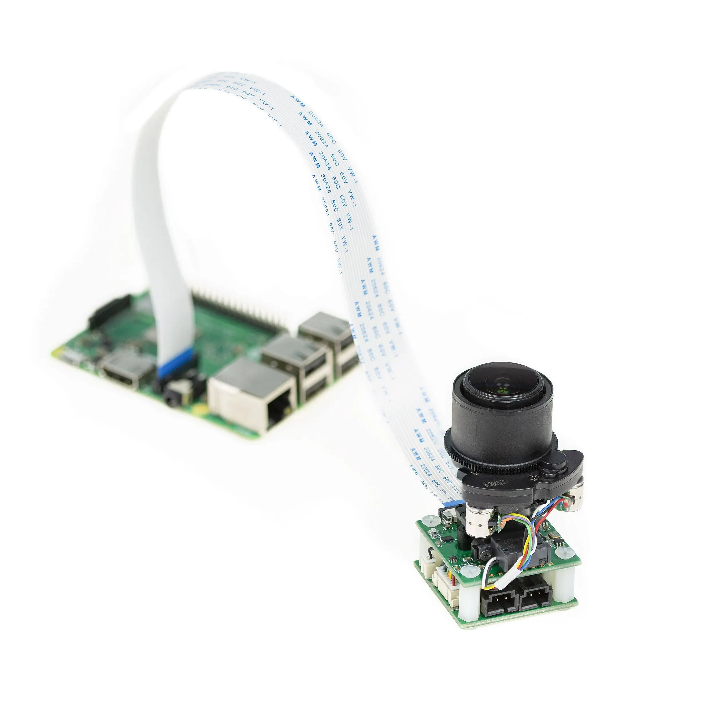 كاميرا FMT .Arducam 5MP 1080p  - مراجعة Raspberry Pi Global Shutter Camera Imx296 وسعره