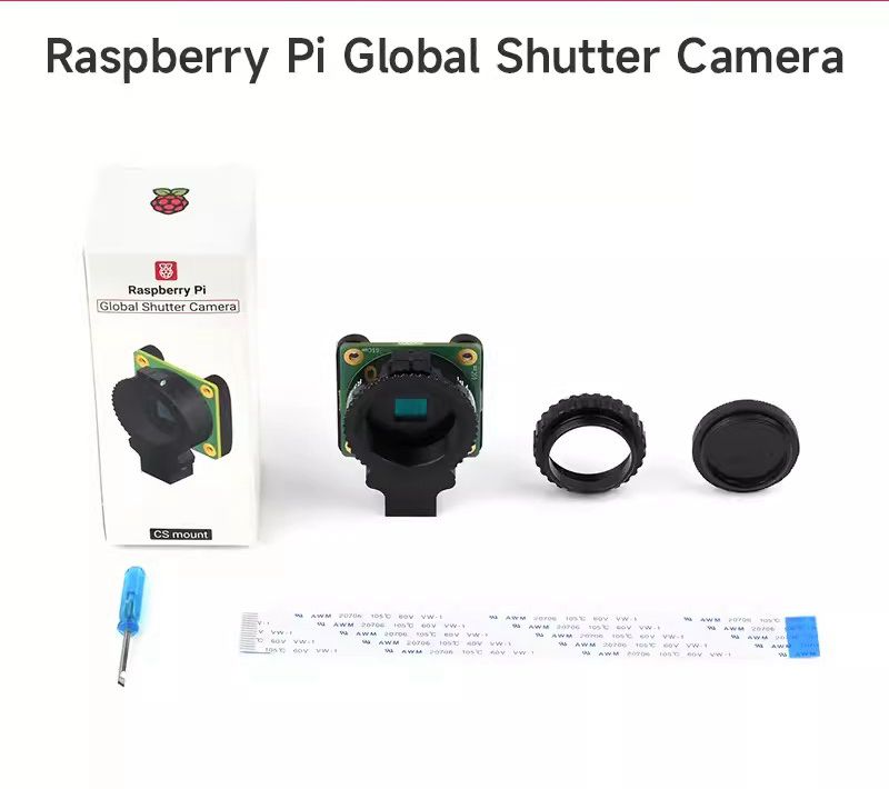 وحدة كاميرا راسبيري باي جلوبال - مراجعة Raspberry Pi Global Shutter Camera Imx296 وسعره