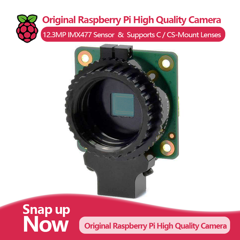 كاميرا Raspberry Pi الأصلية عا - مراجعة Raspberry Pi Global Shutter Camera Imx296 وسعره